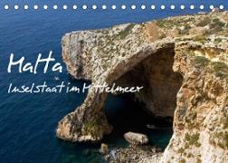 Malta - Inselstaat im Mittelmeer (Tischkalender 2023 DIN A5 quer)