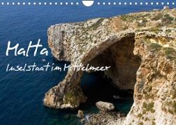 Malta - Inselstaat im Mittelmeer (Wandkalender 2023 DIN A4 quer)