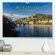 Würzburg - Im Lauf der Jahreszeiten (Premium, hochwertiger DIN A2 Wandkalender 2023, Kunstdruck in Hochglanz)