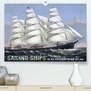 Sailing Ships (UK Version) (Premium, hochwertiger DIN A2 Wandkalender 2023, Kunstdruck in Hochglanz)