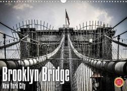 Brooklyn Bridge - New York City (Wandkalender 2023 DIN A3 quer)