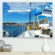 Segelparadies Kroatien (Premium, hochwertiger DIN A2 Wandkalender 2023, Kunstdruck in Hochglanz)
