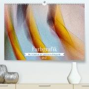 Farbgrafik - Die Schönheit der abstrakten Fotografie (Premium, hochwertiger DIN A2 Wandkalender 2023, Kunstdruck in Hochglanz)