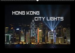 Hongkong - City Lights (Wandkalender 2023 DIN A2 quer)