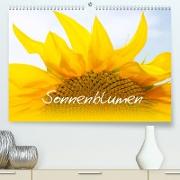 Sonnenblumen - die Blumen der Lebensfreude (Premium, hochwertiger DIN A2 Wandkalender 2023, Kunstdruck in Hochglanz)