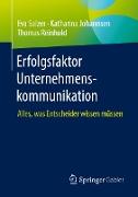 Erfolgsfaktor Unternehmenskommunikation