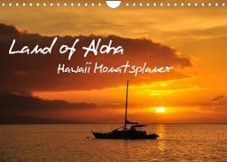 Land of Aloha - Hawaii Monatsplaner (Wandkalender 2023 DIN A4 quer)