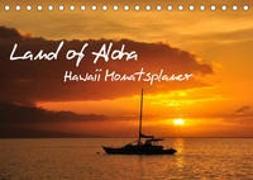 Land of Aloha - Hawaii Monatsplaner (Tischkalender 2023 DIN A5 quer)