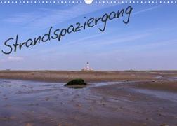 Strandspaziergang / Geburtstagskalender (Wandkalender 2023 DIN A3 quer)