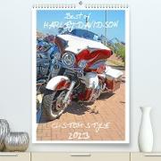 Best of Harley-Davidson Custom-Style 2023 (Premium, hochwertiger DIN A2 Wandkalender 2023, Kunstdruck in Hochglanz)