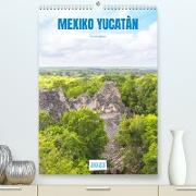 Mexiko Yucatán Terminplaner (Premium, hochwertiger DIN A2 Wandkalender 2023, Kunstdruck in Hochglanz)