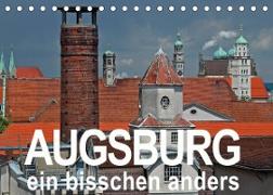 Augsburg ¿ ein bisschen anders (Tischkalender 2023 DIN A5 quer)
