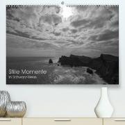 Stille Momente in Schwarz-WeissCH-Version (Premium, hochwertiger DIN A2 Wandkalender 2023, Kunstdruck in Hochglanz)