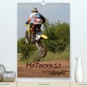 Motocross Terminplaner (Premium, hochwertiger DIN A2 Wandkalender 2023, Kunstdruck in Hochglanz)
