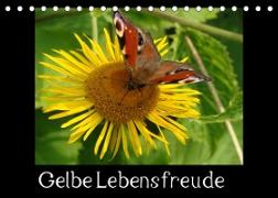 Gelbe Lebensfreude (Tischkalender 2023 DIN A5 quer)