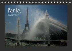 Paris, mon amour (Tischkalender 2023 DIN A5 quer)