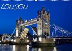 LONDON (Wandkalender 2023 DIN A2 quer)