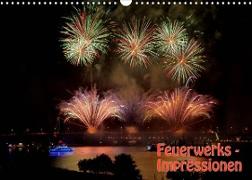 Feuerwerks - Impressionen (Wandkalender 2023 DIN A3 quer)