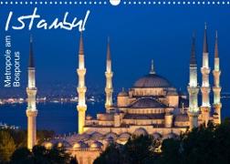 Istanbul - Metropole am Bosporus (Wandkalender 2023 DIN A3 quer)