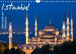 Istanbul - Metropole am Bosporus (Wandkalender 2023 DIN A4 quer)