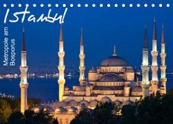 Istanbul - Metropole am Bosporus (Tischkalender 2023 DIN A5 quer)