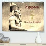 Ägypten Nostalgie & Antike 2023 AT Version (Premium, hochwertiger DIN A2 Wandkalender 2023, Kunstdruck in Hochglanz)