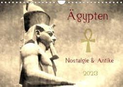 Ägypten Nostalgie & Antike 2023 AT Version (Wandkalender 2023 DIN A4 quer)