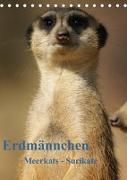 Erdmännchen-Meerkats-Surikate CH Version (Tischkalender 2023 DIN A5 hoch)