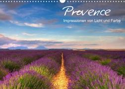 Provence - Impressionen von Licht und Farben (Wandkalender 2023 DIN A3 quer)