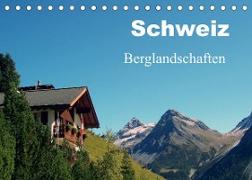 Schweiz - Berglandschaften (Tischkalender 2023 DIN A5 quer)
