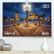 Colors of Berlin 2023 (Premium, hochwertiger DIN A2 Wandkalender 2023, Kunstdruck in Hochglanz)