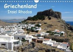 Griechenland - Insel Rhodos (Wandkalender 2023 DIN A4 quer)
