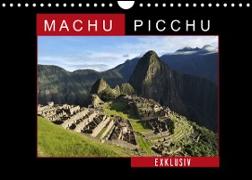 Machu Picchu - Exklusiv (Wandkalender 2023 DIN A4 quer)