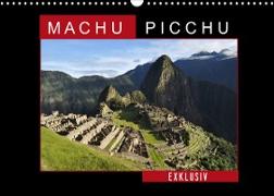 Machu Picchu - Exklusiv (Wandkalender 2023 DIN A3 quer)
