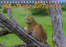 Abenteuer Botswana Afrika - Adventure Botswana (Tischkalender 2023 DIN A5 quer)