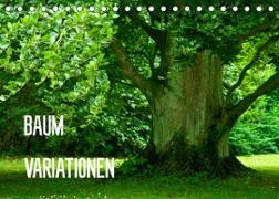 Baum-Variationen (Tischkalender 2023 DIN A5 quer)