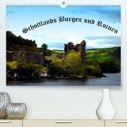 Schottlands Burgen und Ruinen (Premium, hochwertiger DIN A2 Wandkalender 2023, Kunstdruck in Hochglanz)