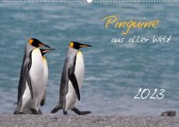 Pinguine aus aller Welt (Wandkalender 2023 DIN A2 quer)