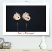 Pretty Flamingo (Premium, hochwertiger DIN A2 Wandkalender 2023, Kunstdruck in Hochglanz)