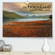 Schottland - Spiegel der Seele (Premium, hochwertiger DIN A2 Wandkalender 2023, Kunstdruck in Hochglanz)