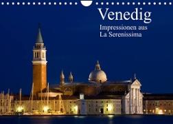 Venedig - Impressionen aus La Serenissima (Wandkalender 2023 DIN A4 quer)