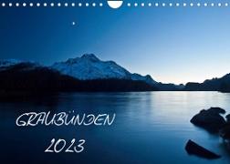 Graubünden - Die schönsten BilderCH-Version (Wandkalender 2023 DIN A4 quer)