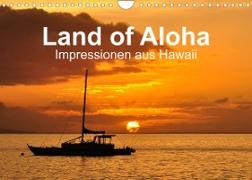Hawaii - Land of Aloha (Wandkalender 2023 DIN A4 quer)