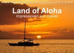 Hawaii - Land of Aloha (Tischkalender 2023 DIN A5 quer)