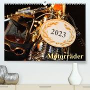 Motorräder (Premium, hochwertiger DIN A2 Wandkalender 2023, Kunstdruck in Hochglanz)