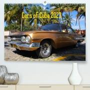 Cars of Cuba 2023 (Premium, hochwertiger DIN A2 Wandkalender 2023, Kunstdruck in Hochglanz)