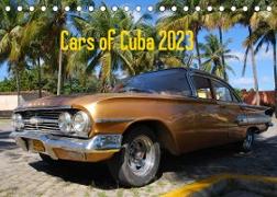 Cars of Cuba 2023 (Tischkalender 2023 DIN A5 quer)