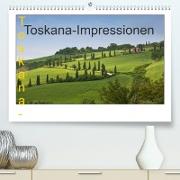Toskana-Impressionen (Premium, hochwertiger DIN A2 Wandkalender 2023, Kunstdruck in Hochglanz)