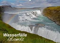 Wasserfälle Islands (Wandkalender 2023 DIN A2 quer)