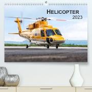 Helicopter 2023 (Premium, hochwertiger DIN A2 Wandkalender 2023, Kunstdruck in Hochglanz)